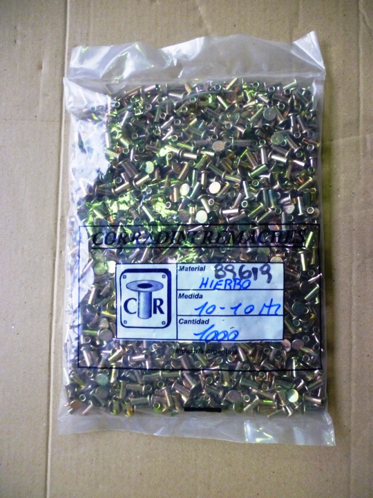 Remache millar semitub cab plan hierro 10-10 (1/4 x 5/8) - Imagen principal